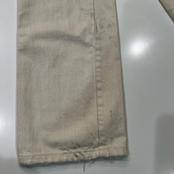 Urban Outfitters Jeans Cream Size 26 - Picture 3 of 4